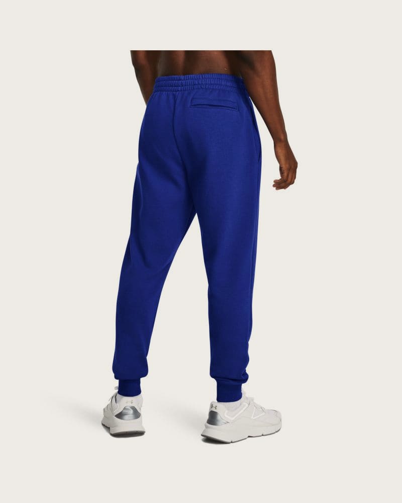 Pánske zateplené tepláky UNDER ARMOUR UA Rival Fleece Graphic Jgrs-BLU – fotka 2