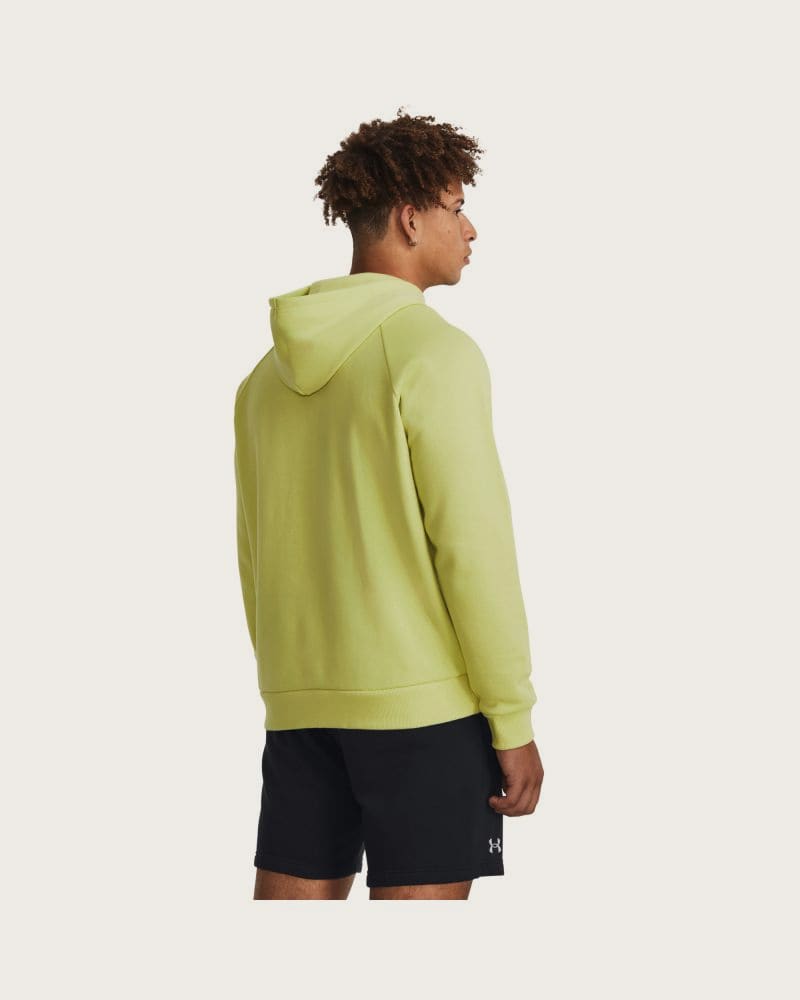 Pánska zateplená mikina s kapucňou UNDER ARMOUR UA Rival Fleece Logo HD-YLW – fotka 3