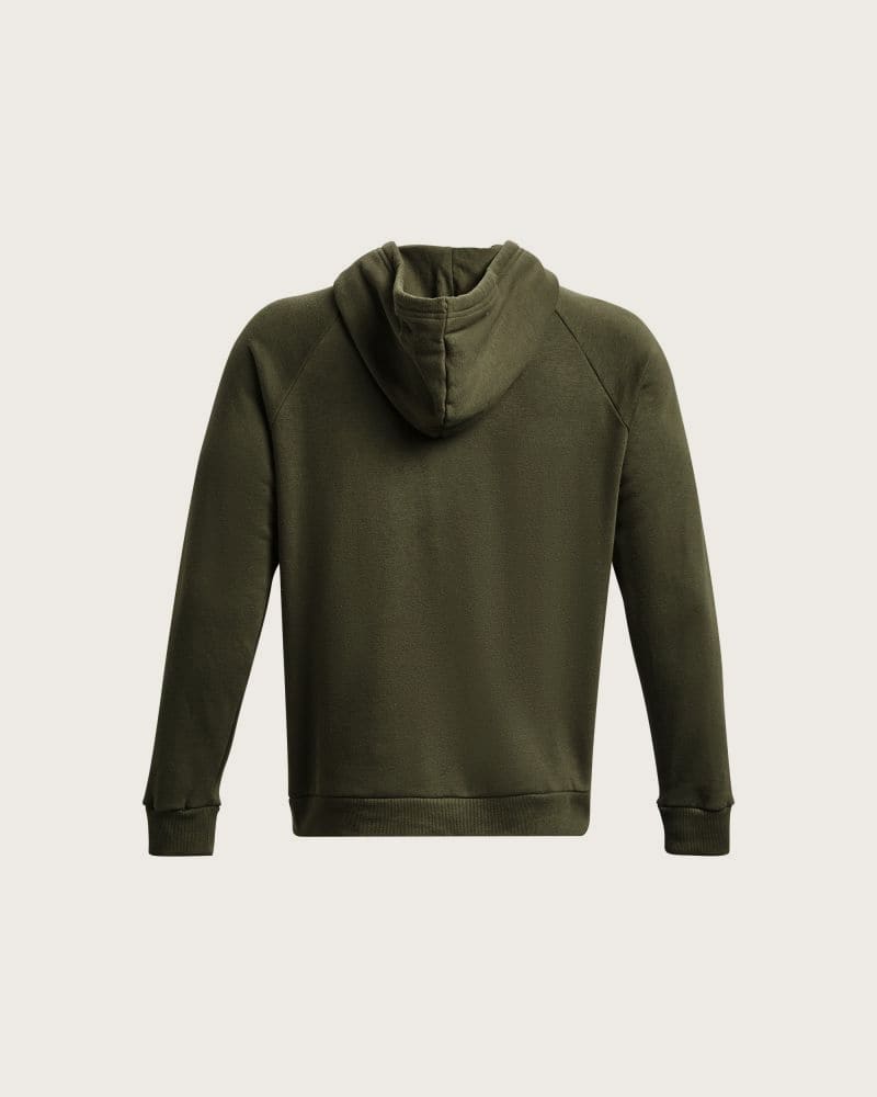 Pánska zateplená mikina s kapucňou UNDER ARMOUR UA Rival Fleece Logo HD-GRN – fotka 6