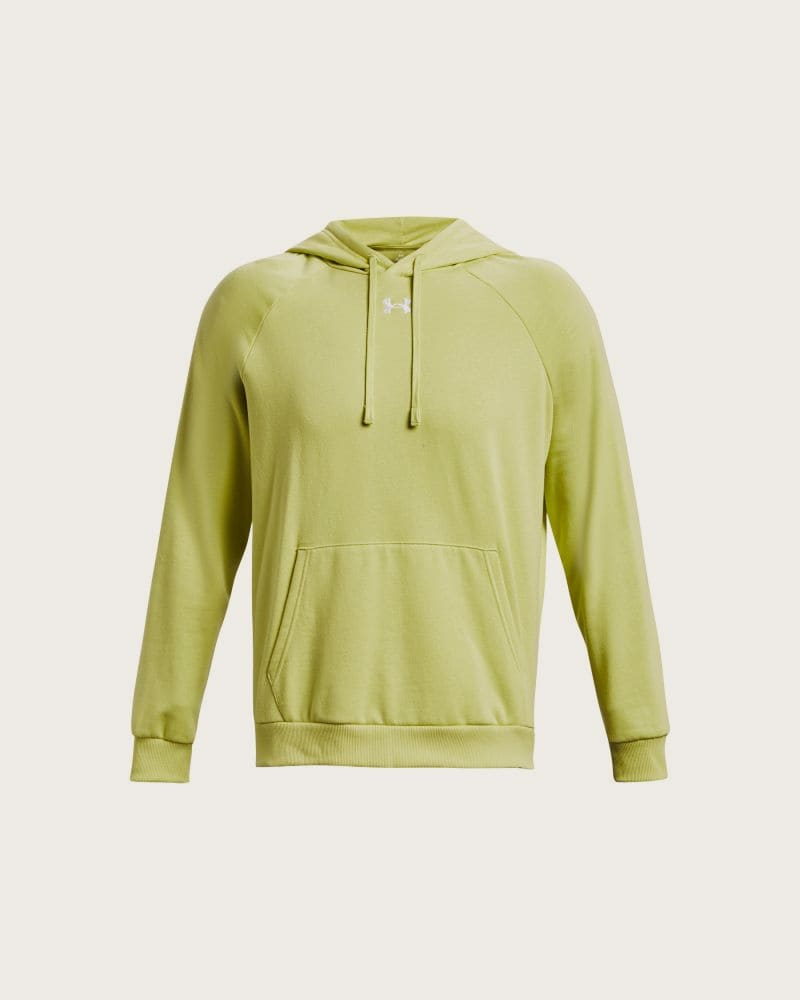 Pánska zateplená mikina s kapucňou UNDER ARMOUR UA Rival Fleece Hoodie-YLW – fotka 5