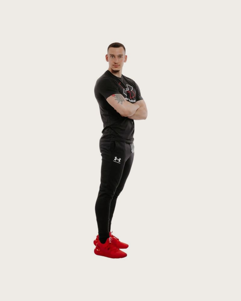 Pánske tepláky UNDER ARMOUR UA Rival Terry Jogger-BLK – fotka 3