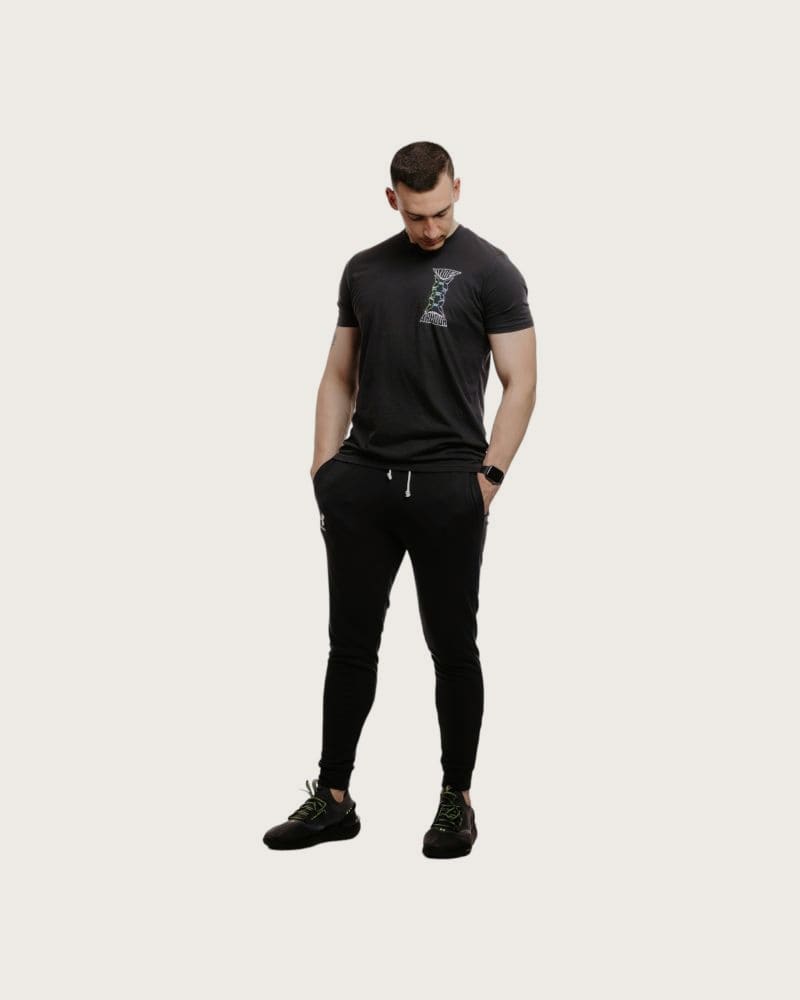Pánske tepláky UNDER ARMOUR UA Rival Terry Jogger-BLK – fotka 4