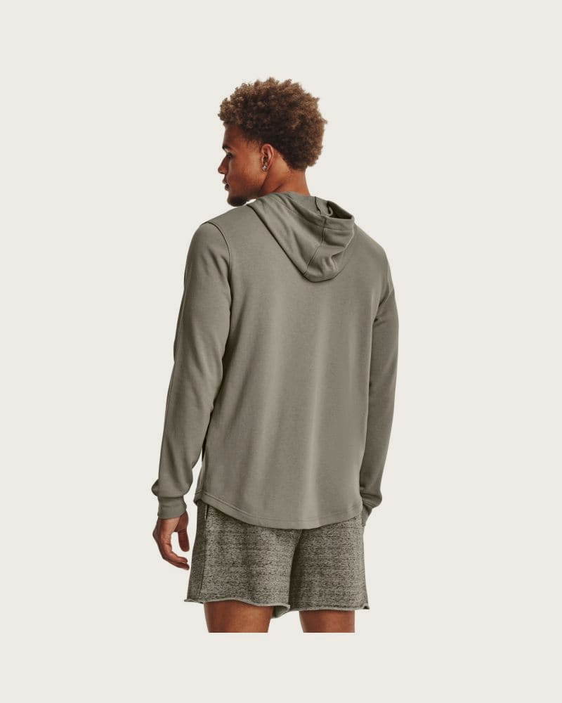 Pánska mikina s kapucňou UNDER ARMOUR UA Rival Terry Graphic HD-GRN – fotka 3