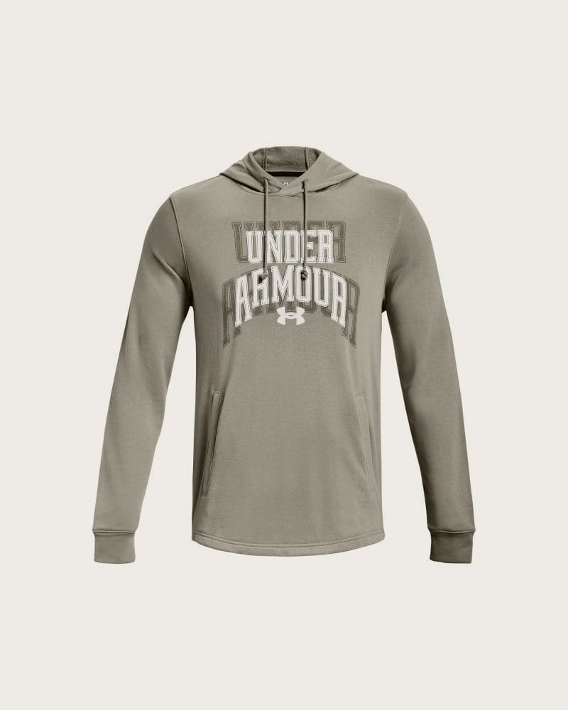 Pánska mikina s kapucňou UNDER ARMOUR UA Rival Terry Graphic HD-GRN – fotka 5
