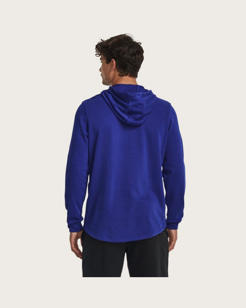 Pánska mikina s kapucňou UNDER ARMOUR UA Rival Terry Graphic HD-BLU – fotka 3