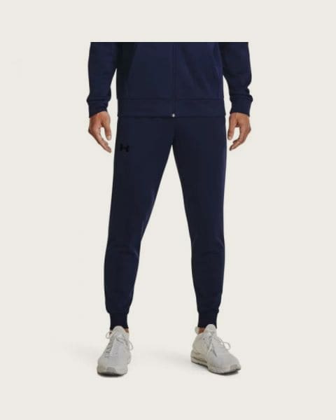 Pánske zateplené tepláky UNDER ARMOUR UA Armour Fleece Joggers-NVY