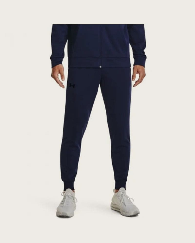 Pánske zateplené tepláky UNDER ARMOUR UA Armour Fleece Joggers-NVY