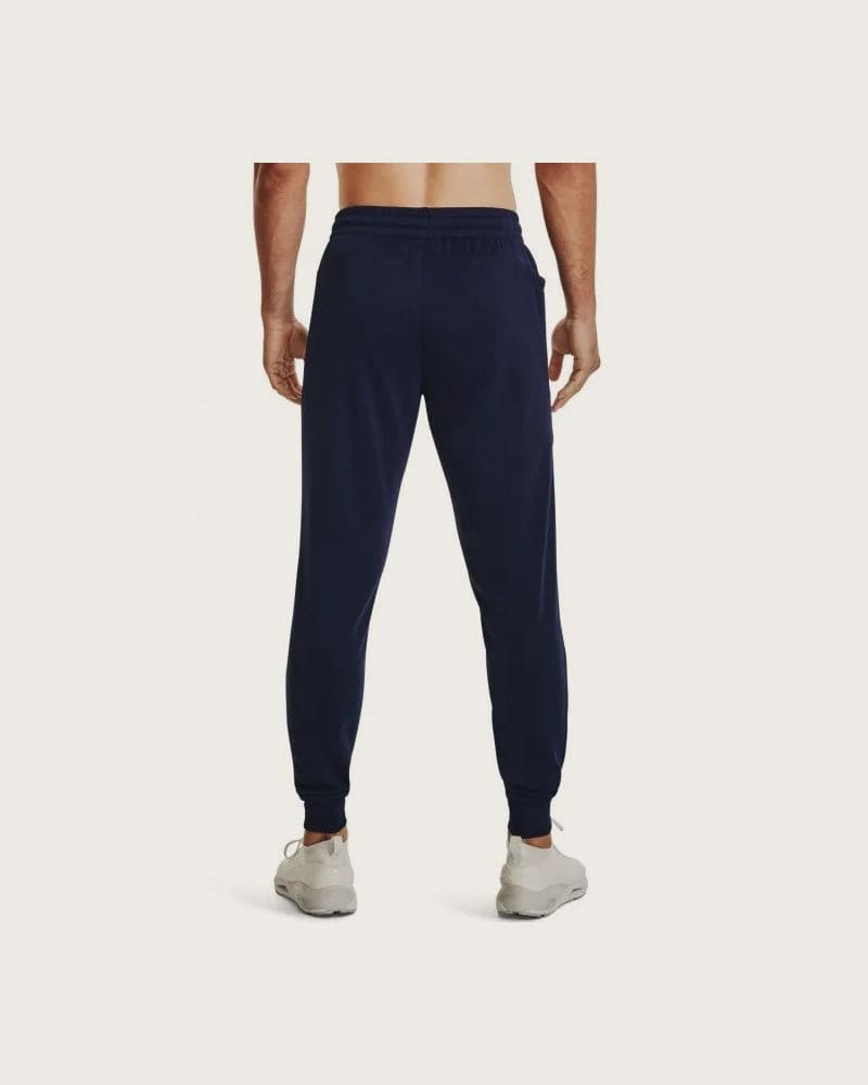Pánske zateplené tepláky UNDER ARMOUR UA Armour Fleece Joggers-NVY – fotka 2