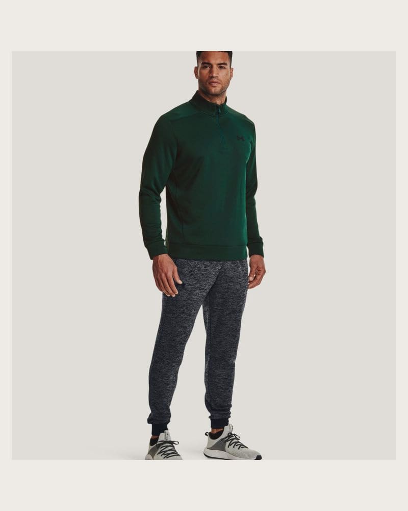 Pánske zateplené tepláky UNDER ARMOUR UA Armour Fleece Joggers-1373362-012 GRY – fotka 4