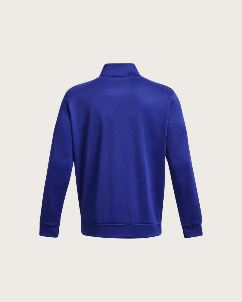 Pánska zateplená tréningová mikina s 1 2 zipsom UNDER ARMOUR UA Armour Fleece 1 4 Zip-BLU – fotka 6