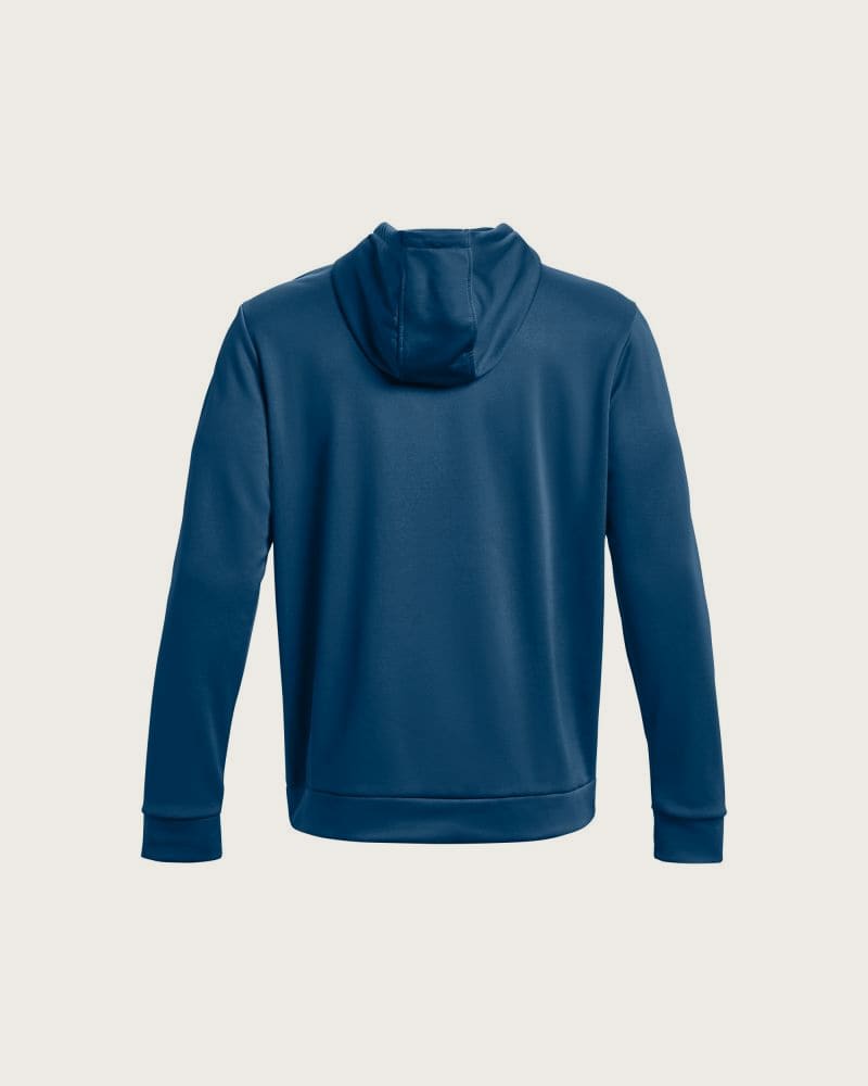 Pánska zateplená tréningová mikina s kapucňou UNDER ARMOUR UA Armour Fleece Big Logo HD-BLU – fotka 6
