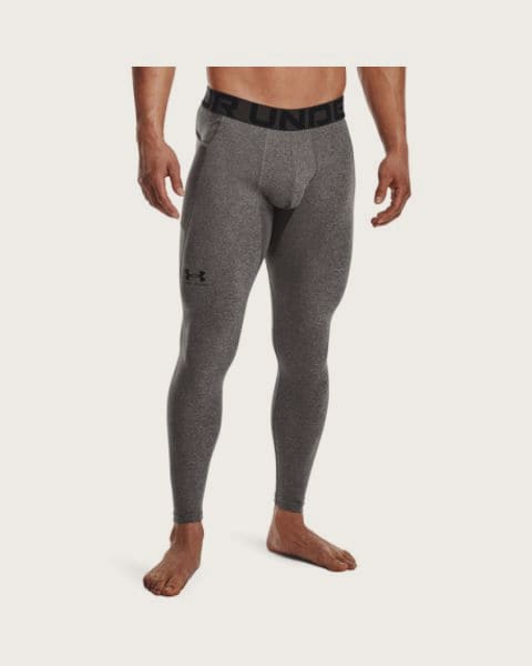 Pánske zateplené legíny UNDER ARMOUR UA CG Armour Leggings-GRY
