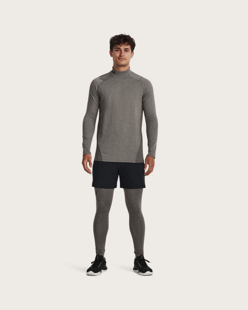 Pánske zateplené legíny UNDER ARMOUR UA CG Armour Leggings-GRY – fotka 5