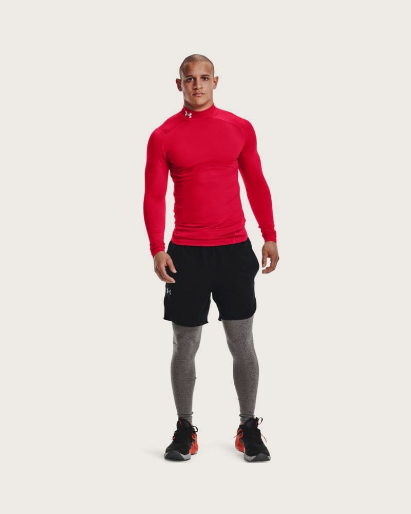 Pánske zateplené legíny UNDER ARMOUR UA CG Armour Leggings-GRY – fotka 6
