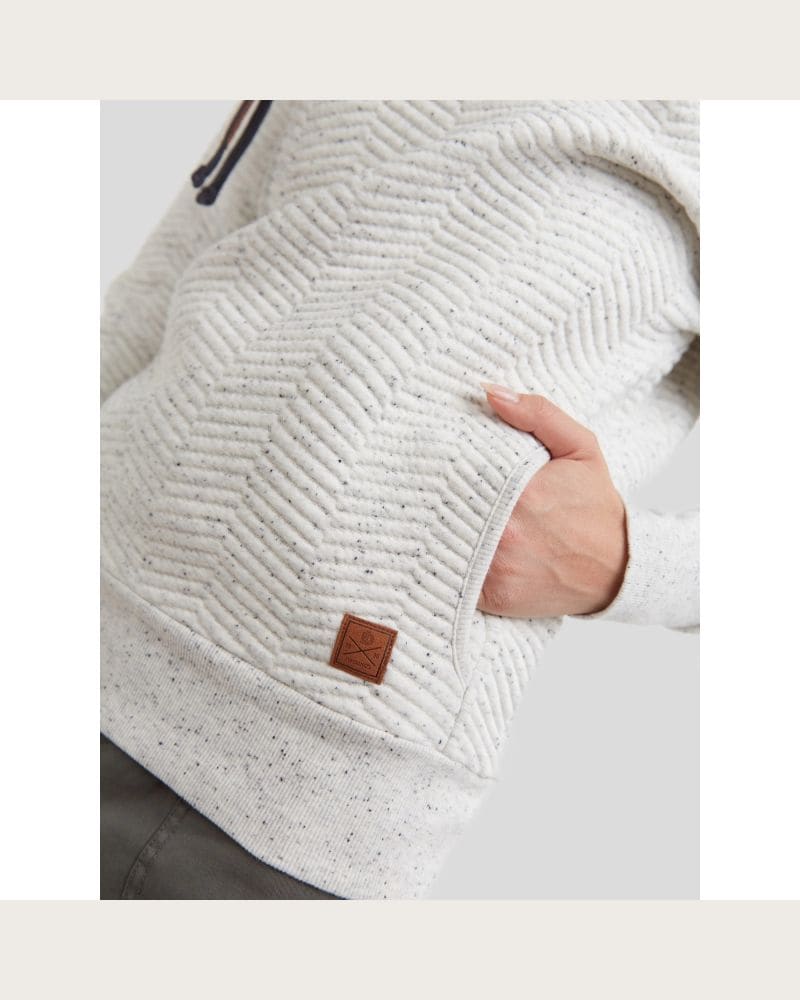 Dámska mikina FUNDANGO Aliz Pullover-171-stone heather – fotka 7