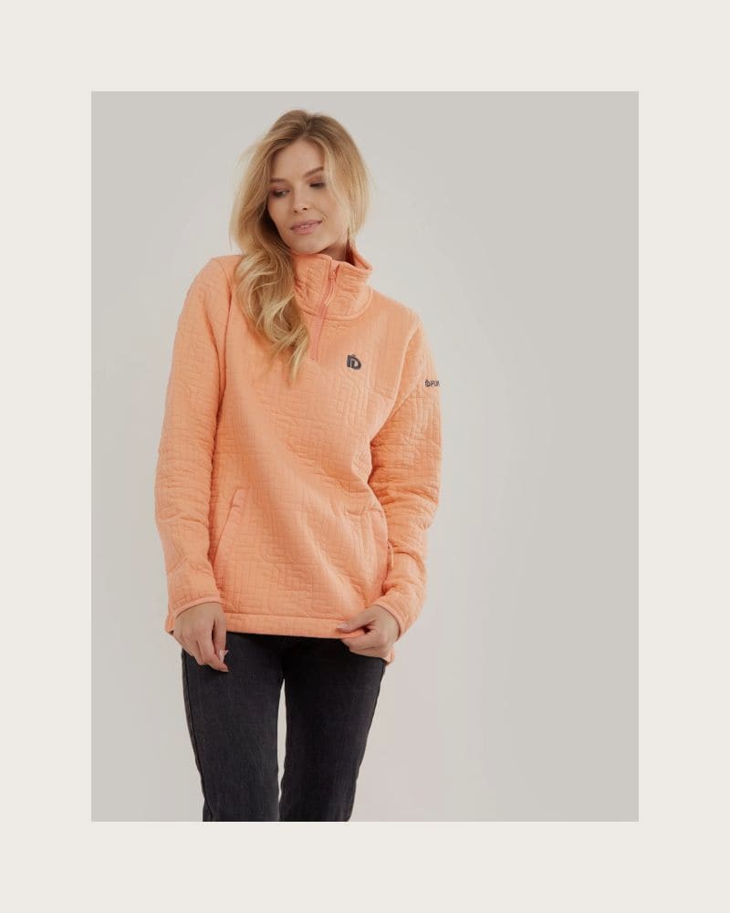 Dámska mikina FUNDANGO Charlize Pullover-350-pink – fotka 3