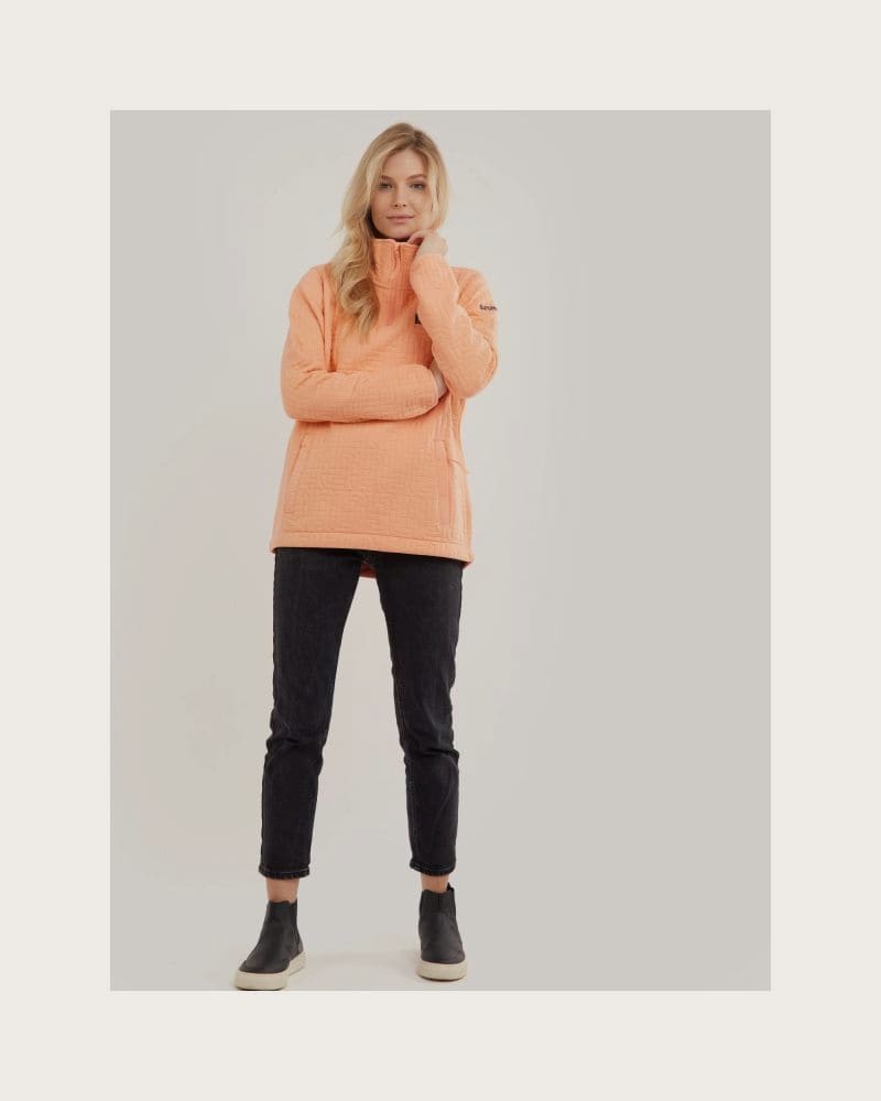 Dámska mikina FUNDANGO Charlize Pullover-350-pink – fotka 5