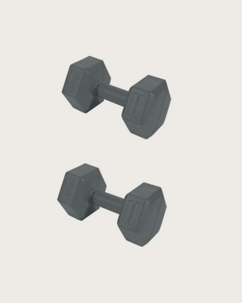 Set závažia SPOKEY MONSTER GREY HEXA 2x 3 kg