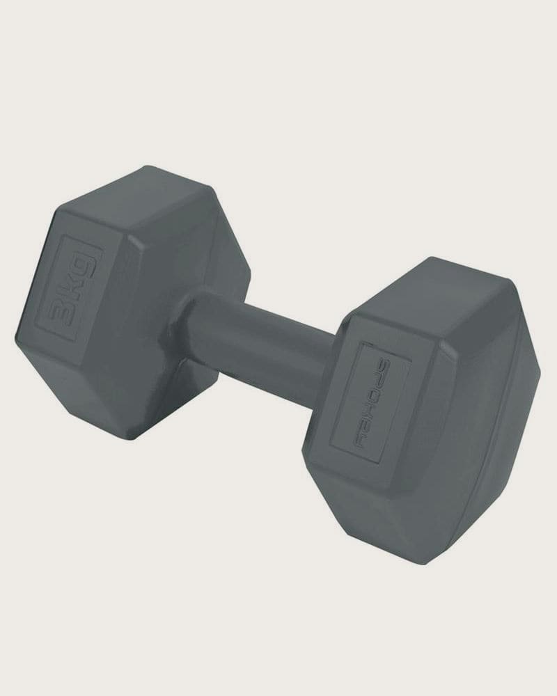 Set závažia SPOKEY MONSTER GREY HEXA 2x 3 kg – fotka 2