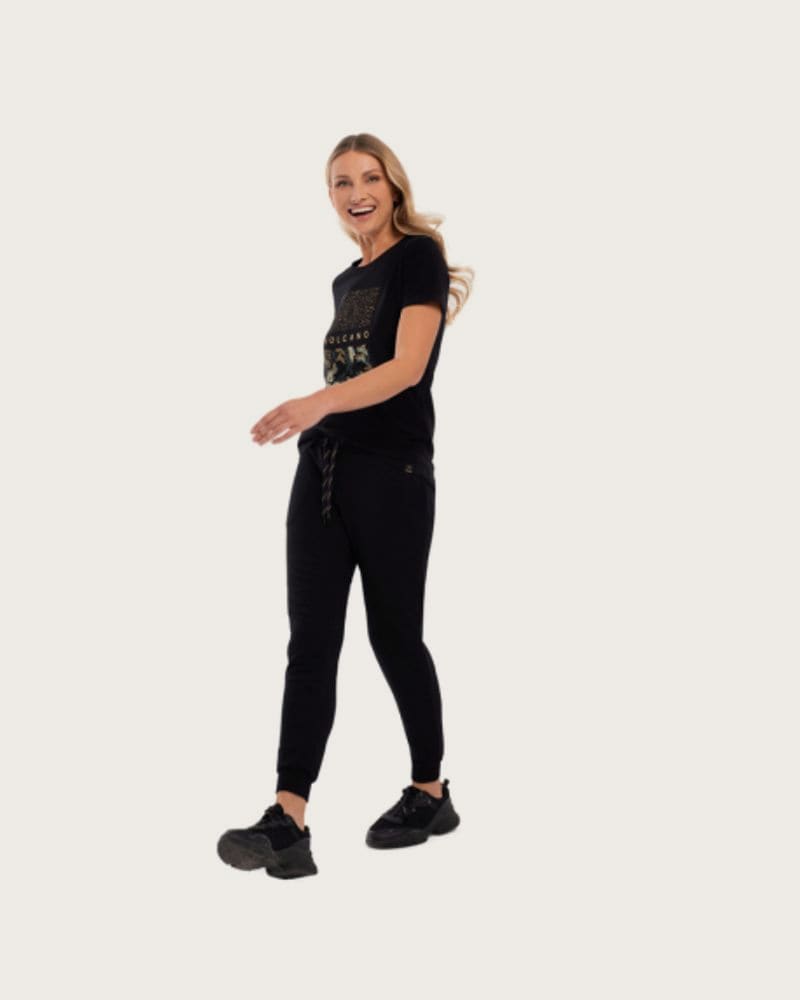 Dámske tepláky VOLCANO N-MONSI-700-BLACK