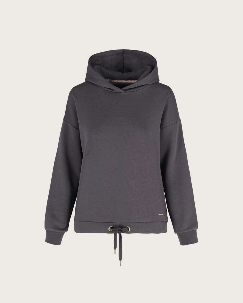 Dámska mikina s kapucňou VOLCANO B-MORE-702-GRAPHITE – fotka 6