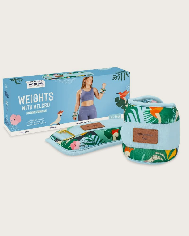 Set závažia SPOKEY HOME JUNGLE hand and leg weight 2x 1 kg – fotka 8