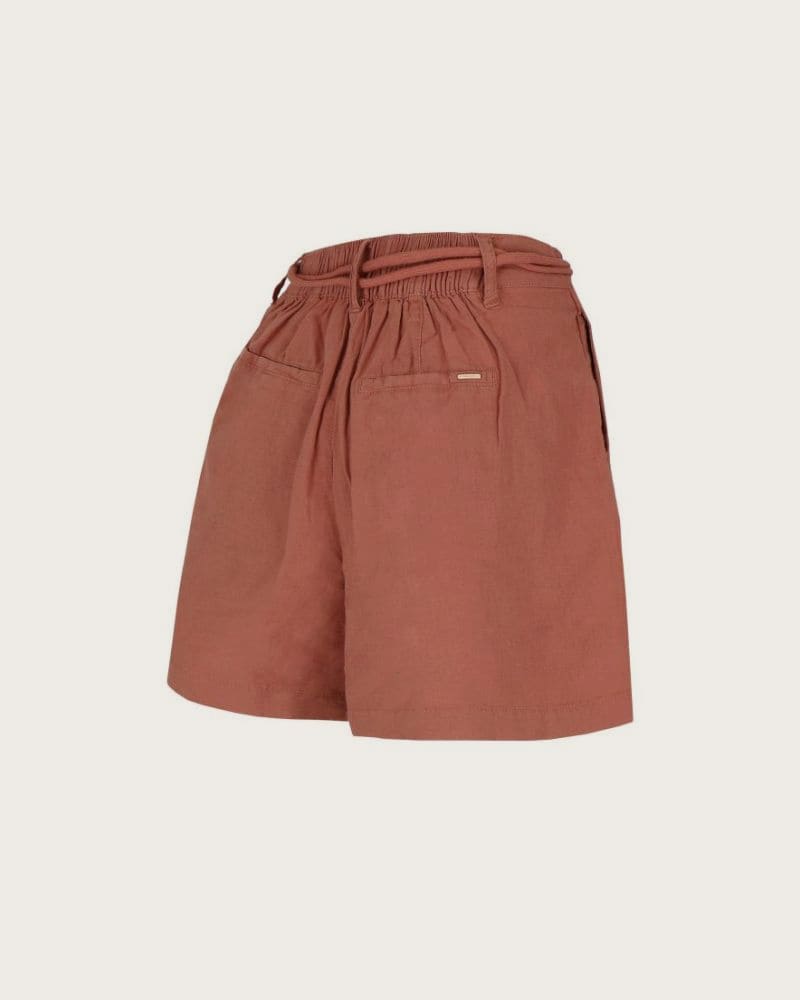Dámske kraťasy VOLCANO P-ALESS-405-CORAL – fotka 5