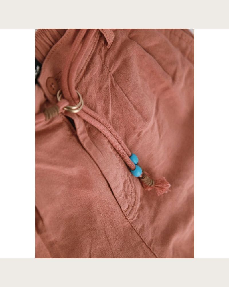 Dámske kraťasy VOLCANO P-ALESS-405-CORAL – fotka 7