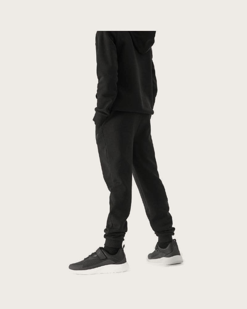 Chlapčenské tepláky 4F JUNIOR TROUSERS-4FJWSS24TTROM591-31S-NAVY – fotka 2