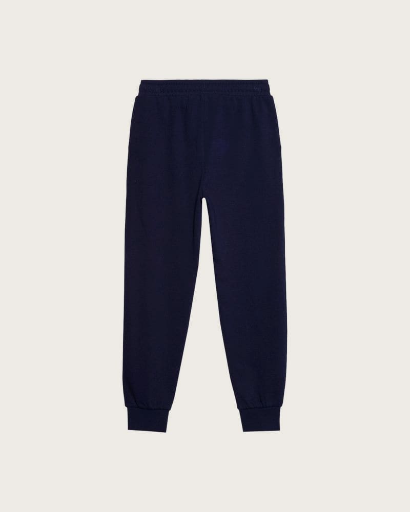 Chlapčenské tepláky 4F JUNIOR TROUSERS-4FJWSS24TTROM591-31S-NAVY – fotka 6