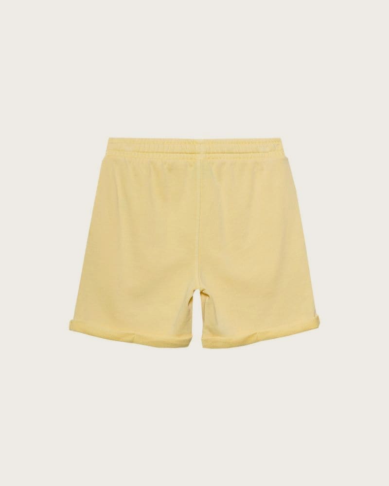 Chlapčenské teplákové kraťasy 4F JUNIOR SHORTS CAS-4FJWSS24TSHOM279-73S-LIGHT LEMON – fotka 7