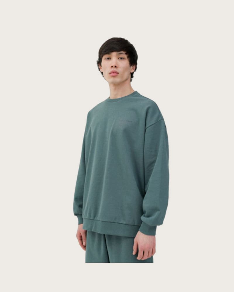 Pánska mikina 4F SWEATSHIRT-WSS24TSWSM1027-44S-OLIVE