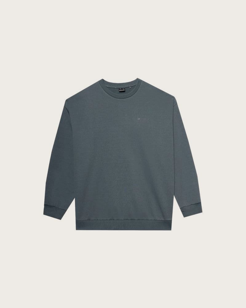 Pánska mikina 4F SWEATSHIRT-WSS24TSWSM1027-44S-OLIVE – fotka 4