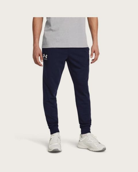 Pánske tepláky UNDER ARMOUR UA Rival Terry Jogger-BLU