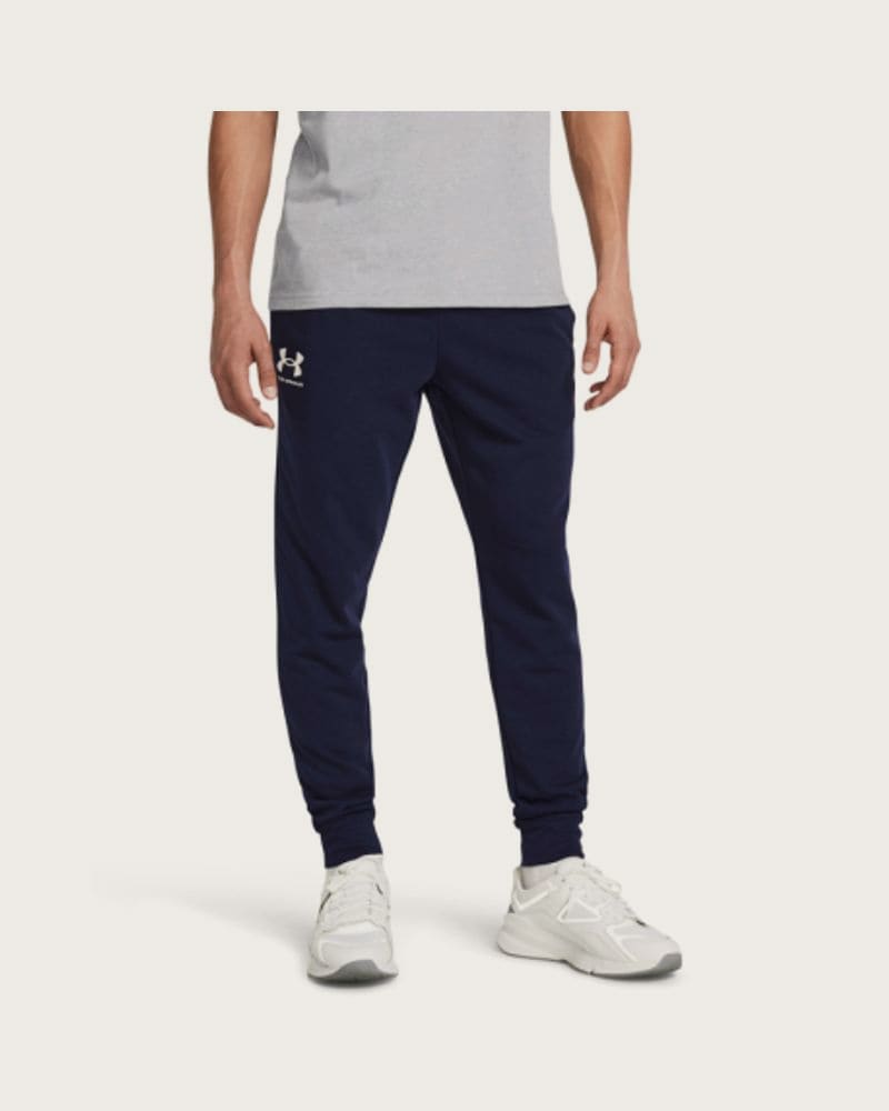 Pánske tepláky UNDER ARMOUR UA Rival Terry Jogger-BLU