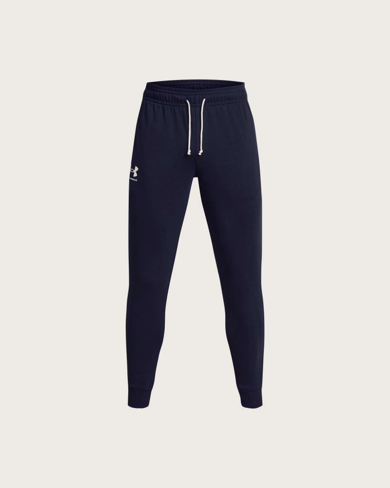 Pánske tepláky UNDER ARMOUR UA Rival Terry Jogger-BLU – fotka 5