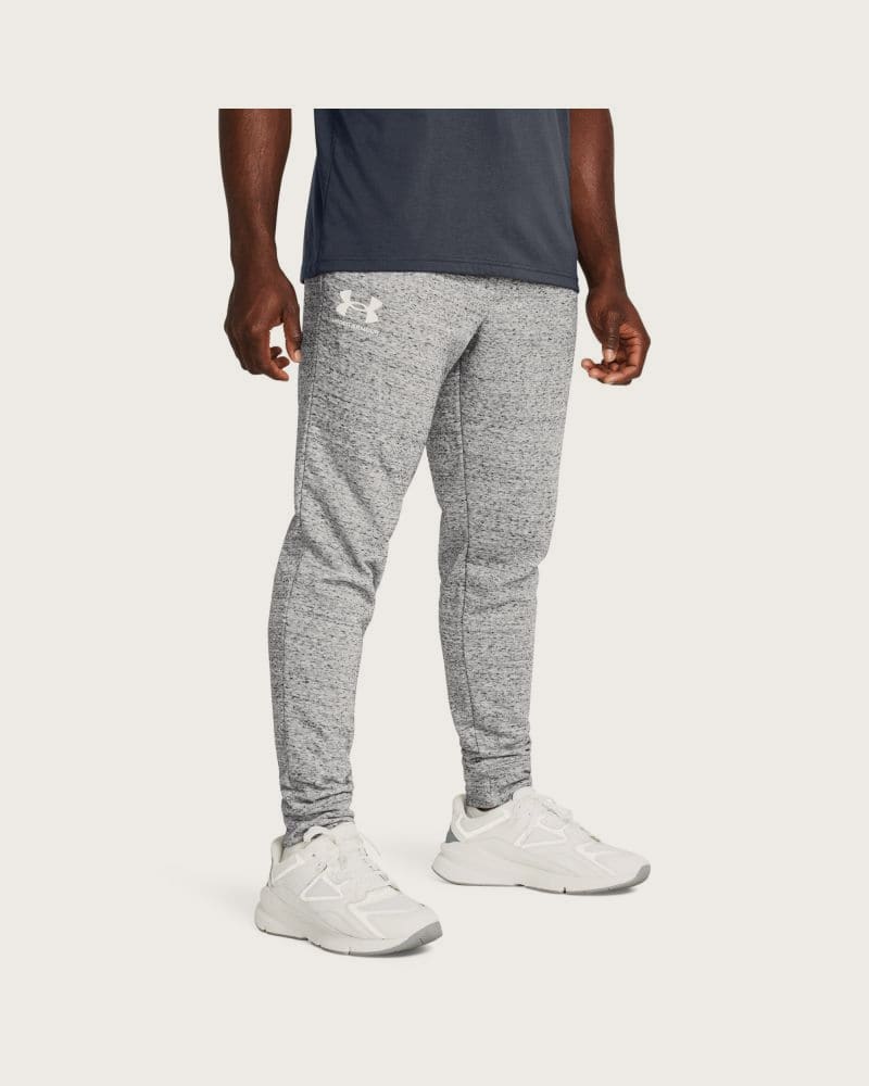 Pánske tepláky UNDER ARMOUR UA Rival Terry Jogger-GRY – fotka 3