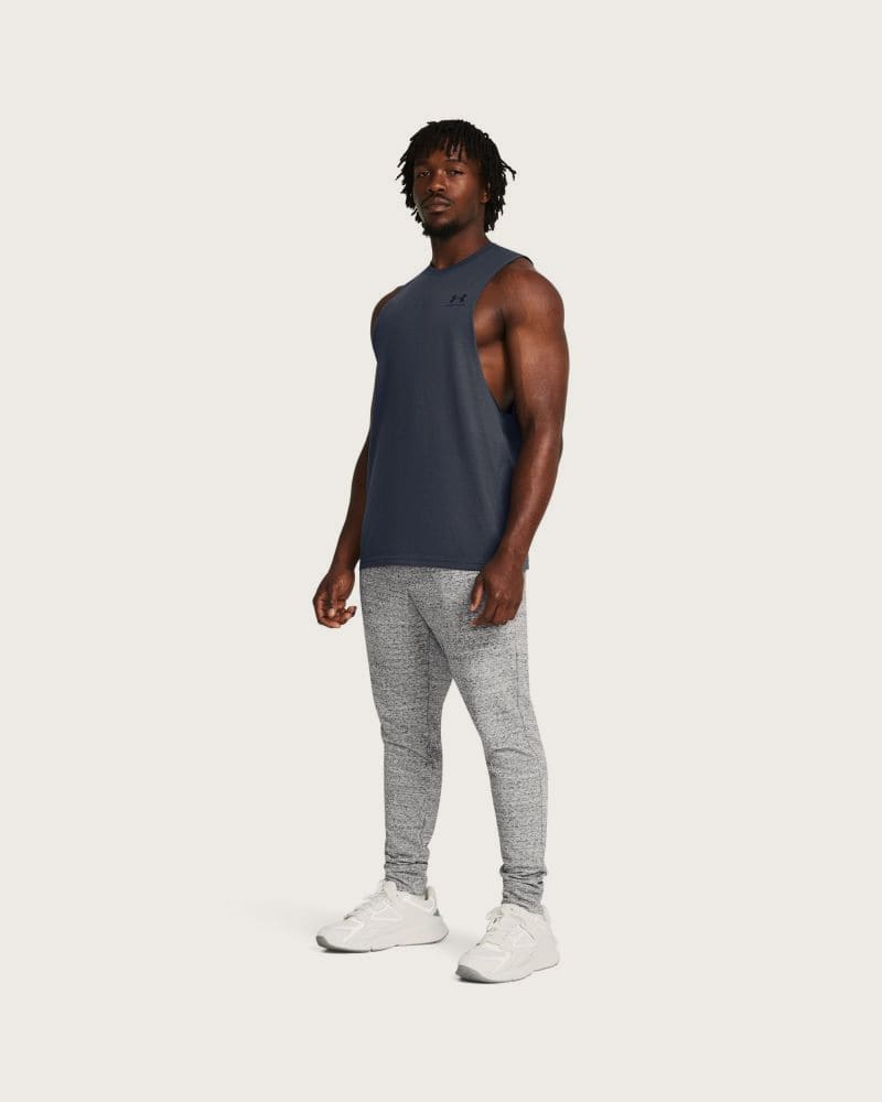 Pánske tepláky UNDER ARMOUR UA Rival Terry Jogger-GRY – fotka 5