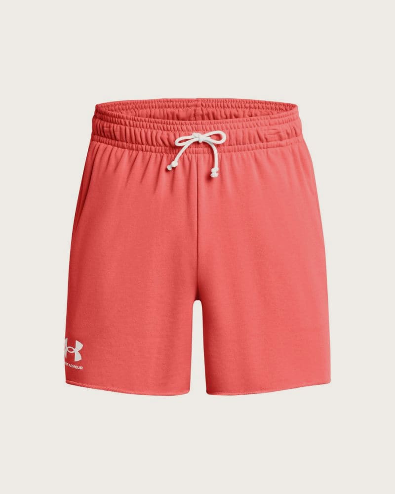 Pánske teplákové kraťasy UNDER ARMOUR UA Rival Terry 6in Short-PNK – fotka 7