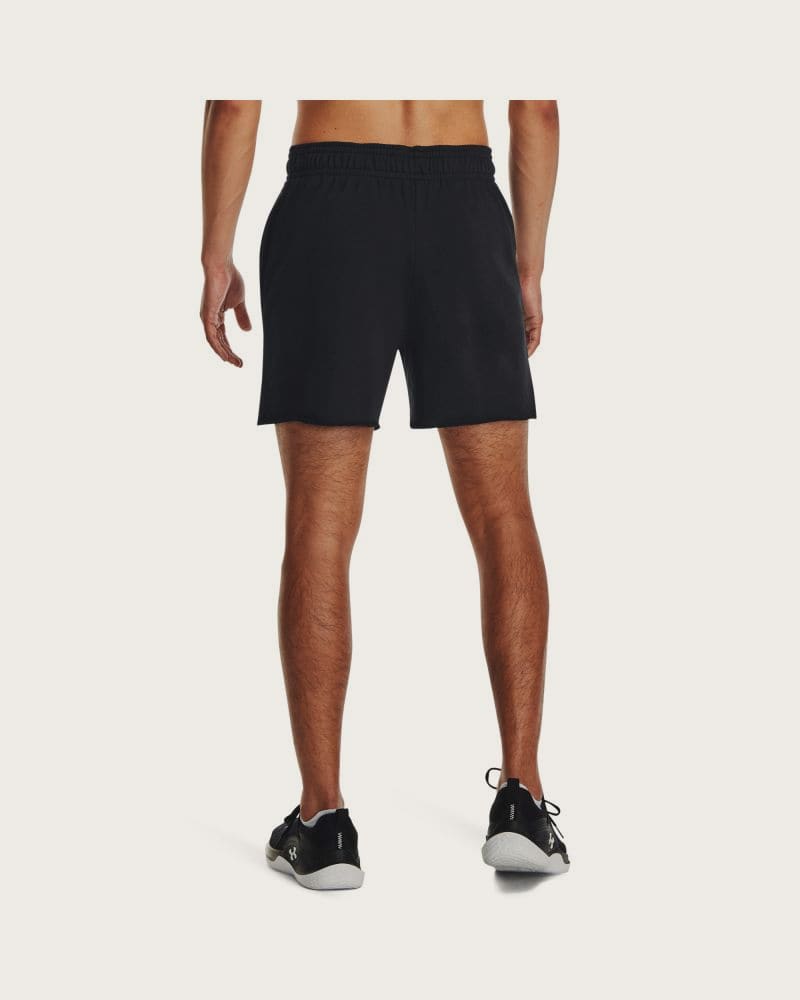 Pánske teplákové kraťasy UNDER ARMOUR UA Rival Terry 6in Short-BLK – fotka 3