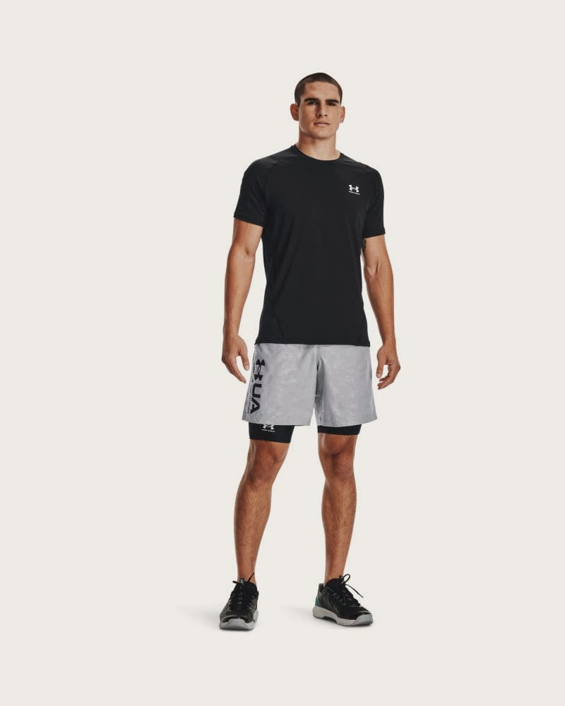 Pánske kompresné kraťasy UNDER ARMOUR UA HG Armour Lng Shorts-BLK – fotka 4