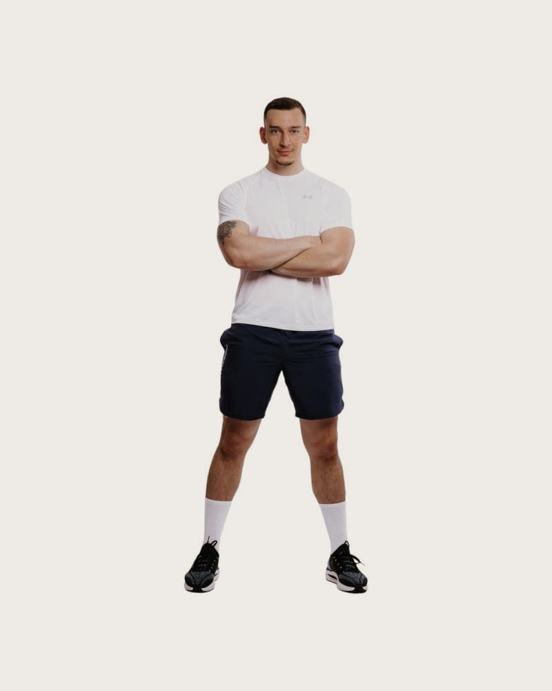 Pánske tréningové kraťasy UNDER ARMOUR UA Tech Woven Wordmark Short-NVY – fotka 2