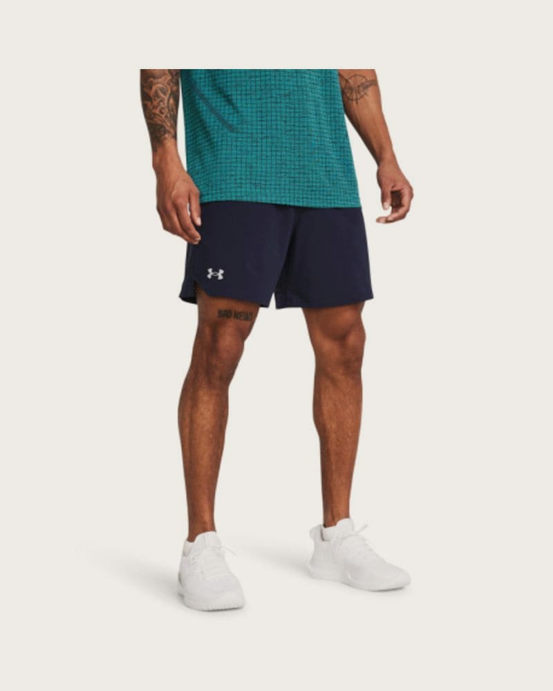 Pánske tréningové kraťasy UNDER ARMOUR UA Vanish Woven 6in Shorts-NVY