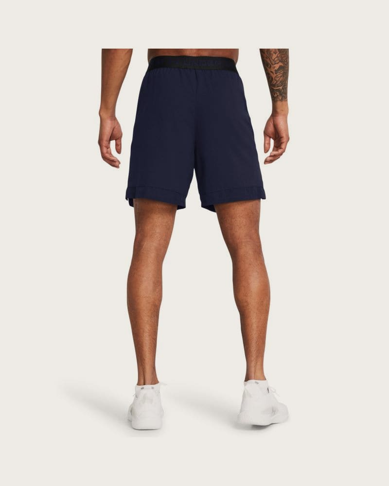 Pánske tréningové kraťasy UNDER ARMOUR UA Vanish Woven 6in Shorts-NVY – fotka 3