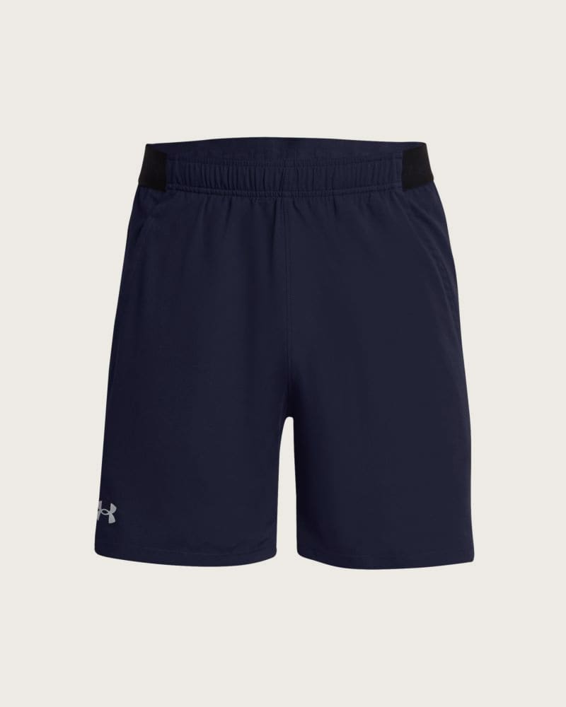 Pánske tréningové kraťasy UNDER ARMOUR UA Vanish Woven 6in Shorts-NVY – fotka 5