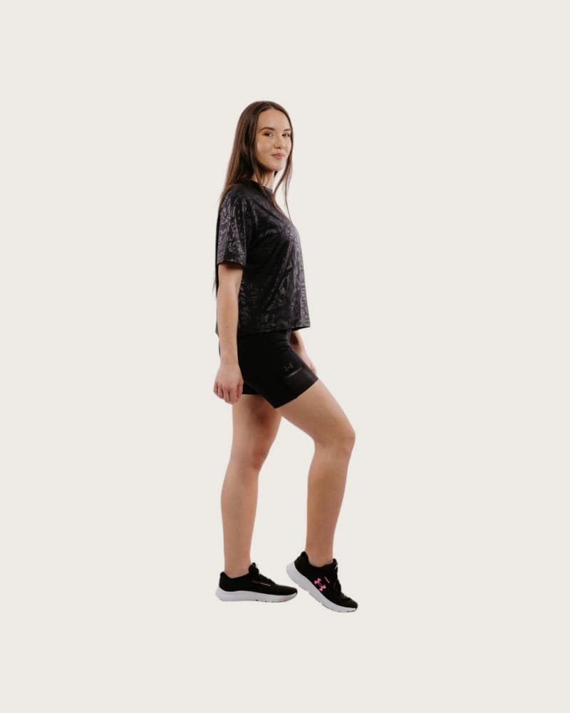 Dámske tréningové kraťasy UNDER ARMOUR UA Fly Fast 6 Short-BLK – fotka 4