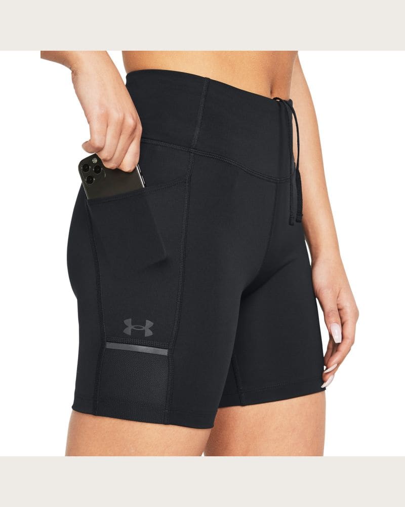 Dámske tréningové kraťasy UNDER ARMOUR UA Fly Fast 6 Short-BLK – fotka 6