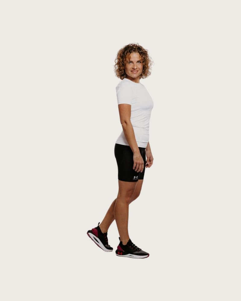 Dámske tréningové kraťasy UNDER ARMOUR UA HG 8in Short-BLK – fotka 3