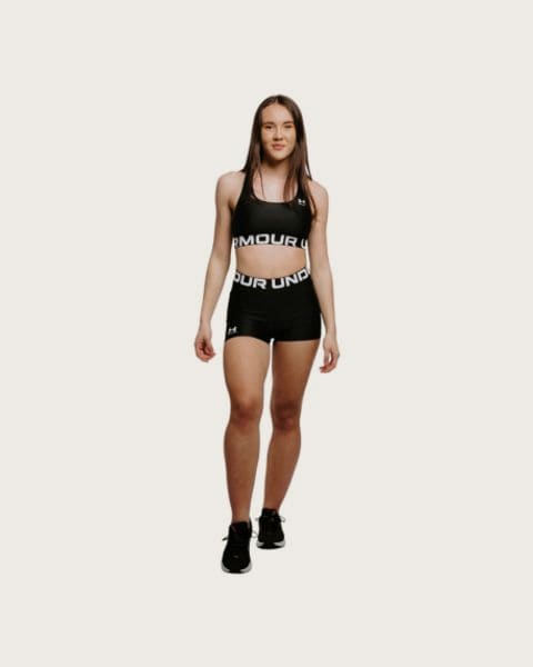 Dámske tréningové kraťasy UNDER ARMOUR UA HG Shorty-BLK