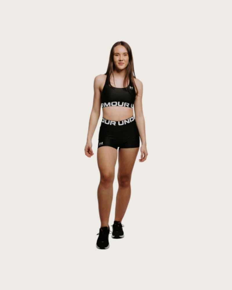 Dámske tréningové kraťasy UNDER ARMOUR UA HG Shorty-BLK